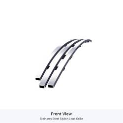 APS - APS Stainless Billet Hood Grille Polish for 05-11 Toyota Tacoma GR20FFE01S - Image 2