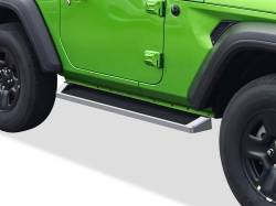 APS - APS IRunning Running Boards Polish for 18-25 Wrangler JL 2DR IB10RAA6A - Image 1
