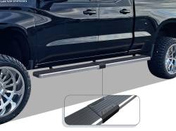 APS - APS IStep W2W 6" Running Boards Brushed Silverado/Sierra Double IB03SBI5LC - Image 1