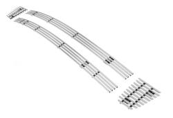 APS - APS Stainless Billet Bumper Grille Brushed for 07-13 Scion XD GR20FFE52C - Image 2