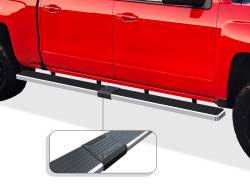 APS - APS IStep W2W 6" Running Boards Brushed Silverado/Sierra Crew IB03SJG1SA - Image 1