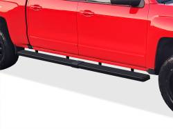 APS - APS IStep W2W 6" Running Boards Black Silverado/Sierra Crew IB03SJG1SB - Image 1