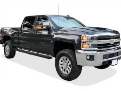 APS - APS IStep W2W 5" Running Boards Black Silverado/Sierra Crew IB03WAG1LB - Image 2