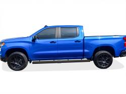 APS - APS IStep W2W 5" Running Boards Black Silverado/Sierra Crew IB03WAG1SB - Image 2