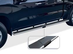 APS - APS IStep W2W 5" Running Boards Brushed Silverado/Sierra Crew IB03WAG1SC - Image 1