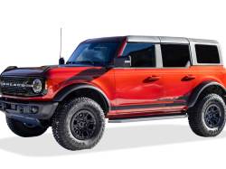 APS - APS H-Series Running Boards Polish 21-25 Ford Bronco 4DR IB06RCA1Y - Image 2