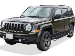 APS - APS IRunning Running Boards Polish for 07-17 Jeep Patriot IB10RAI2A - Image 2