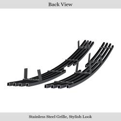 APS - APS Stainless Billet Grille Black for 98-00 Toyota Tacoma GR20FFE63J - Image 3