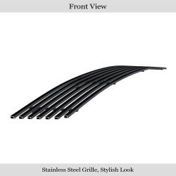 APS - APS Stainless Billet Bumper Grille Black 07-14 Ford Expedition GR06FEC35J - Image 2