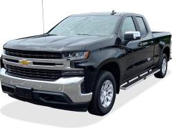 APS - APS IStep W2W 5" Running Boards Brushed Silverado/Sierra Double IB03WBI5LA - Image 2