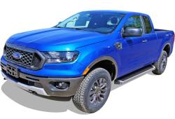 APS - APS IRunning Running Boards Polish 19-23 Ford Ranger Extended IB06RCA3A - Image 2