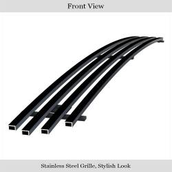 APS - APS Stainless Billet Bumper Grille Black 92-07 Ford E-Series Van GR06FEC38J - Image 2