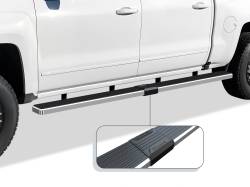 APS - APS IStep W2W 5" Running Boards Brushed Silverado/Sierra Crew IB03WJG1SA - Image 1