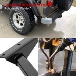 APS - APS HT24CAC41 Class III 2" Trailer Receiver Hitch for 97-06 Wrangler TJ - Image 4