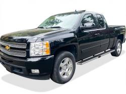APS - APS IStep W2W 5" Running Boards Brushed Silverado/Sierra Ext IB03WJJ4LA - Image 2