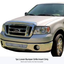APS - APS GR06FEC52S Stainless Billet Bumper Grille Polish for 06-08 Ford F150 - Image 1