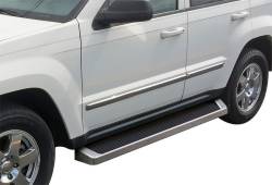 APS - APS IRunning Running Boards Polish for 05-10 Grand Cherokee IB10RIF3A - Image 1