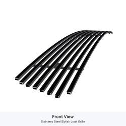 APS - APS Stainless Billet Bumper Grille Black for 12-14 Toyota Camry GR20FFI31J - Image 2
