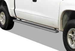 APS - APS IStep 5" Running Boards Brushed for 00-04 Dodge Dakota Quad IB04EAD9C - Image 1