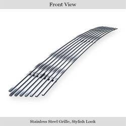 APS - APS GR20FFI31S Stainless Billet Bumper Grille Polish for 12-14 Toyota Camry - Image 2