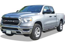 APS - APS IStep 5" Running Boards Black for 19-25 RAM 1500 Quad IB04EAE9B - Image 2