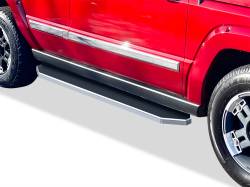 APS - APS H-Series Running Boards Polish for 05-10 Grand Cherokee/Commander IB10RIF3Y - Image 1