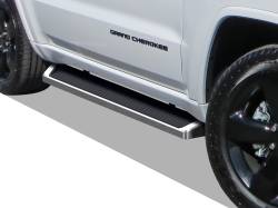 APS - APS IB10RIF4A Running Boards Polish for 11-22 Jeep Grand Cherokee WK2 - Image 1
