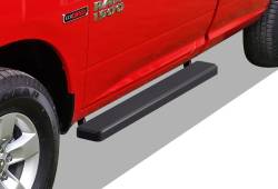APS - APS IStep 5" Running Boards Black for 09-18 RAM 1500/HD Reg IB04EAG8B - Image 1