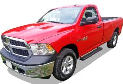APS - APS IStep 5" Running Boards Black for 09-18 RAM 1500/HD Reg IB04EAG8B - Image 2