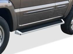 APS - APS IRunning Running Boards Polish for 02-07 Jeep Liberty IB10RJH1A - Image 1