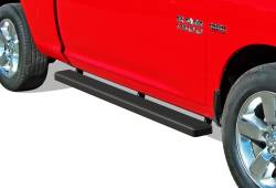 APS - APS IStep 5" Running Boards Black for 09-18 RAM 1500 Quad IB04EAG9B - Image 1