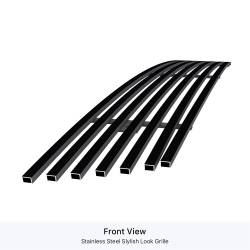 APS - APS Stainless Billet Bumper Grille Black 03-06 Ford Expedition GR06FEC77J - Image 2