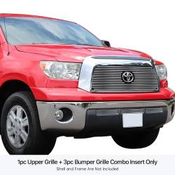 APS - APS Stainless Billet Grille Polish for 07-09 Toyota Tundra GR20FGH41S - Image 1
