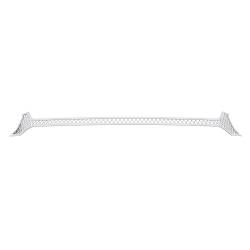 APS - APS Wire Mesh Bumper Grille Polish for 16-23 Toyota Tacoma GR20GEA81S - Image 3