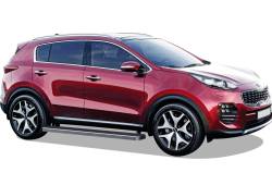 APS - APS IStep 5" Running Boards Brushed for 11-16 Kia Sportage IB11ECC8A - Image 2