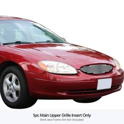 APS - APS Stainless Billet Grille Polish 00-03 Ford Taurus GR06FED94S - Image 1