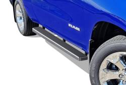APS - APS IStep 5" Running Boards Brushed for 19-25 RAM 1500 Crew IB04EBE8A - Image 1