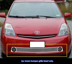 APS - APS Wire Mesh Bumper Grille Polish for 06-09 Toyota Prius GR20GED49T - Image 1