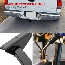 APS - APS HT24CCJ85 Class III 2" Trailer Receiver Hitch for 87-04 Dodge Dakota - Image 4