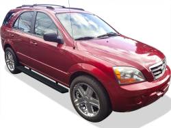 APS - APS IStep 6" Running Boards Black for 03-10 Kia Sorento IB11FAB0B - Image 2