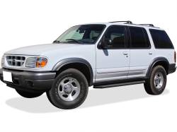 APS - APS H-Series Running Boards Black 95-01 Ford Explorer 4DR IB06RIB1H - Image 2