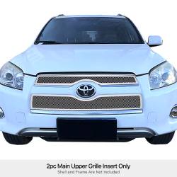 APS - APS Wire Mesh Grille Polish for 09-12 Toyota RAV4 Limited GR20GEE79T - Image 1