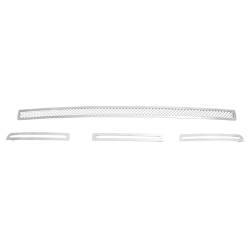 APS - APS Wire Mesh Bumper Grille Polish for 09-12 Toyota RAV4 GR20GEE80T - Image 3