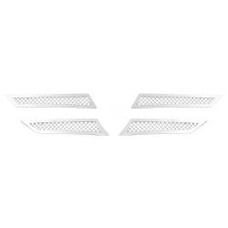 APS - APS Wire Mesh Grille Polish for 13-15 Toyota RAV4 GR20GEE81T - Image 3