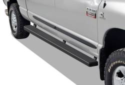 APS - APS IStep 5" Running Boards Black for 09-18 RAM 1500/HD Crew IB04EBJ8B - Image 1