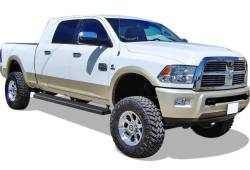 APS - APS IStep 5" Running Boards Black for 10-24 RAM HD Mega IB04EBJ9B - Image 2