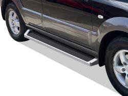 APS - APS IRunning Running Boards Polish for 03-10 Kia Sorento IB11RAB0A - Image 1