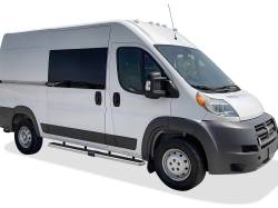 APS - APS IStep 5" Running Boards Brushed for 14-25 RAM Promaster LWB IB04EDJ1A - Image 2
