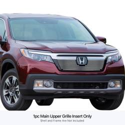 APS - APS Stainless Billet Grille Polish 17-20 Honda Ridgeline GR08FEA88S - Image 1