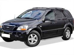 APS - APS H-Series Running Boards Polish for 03-10 Kia Sorento IB11RAB0Y - Image 2